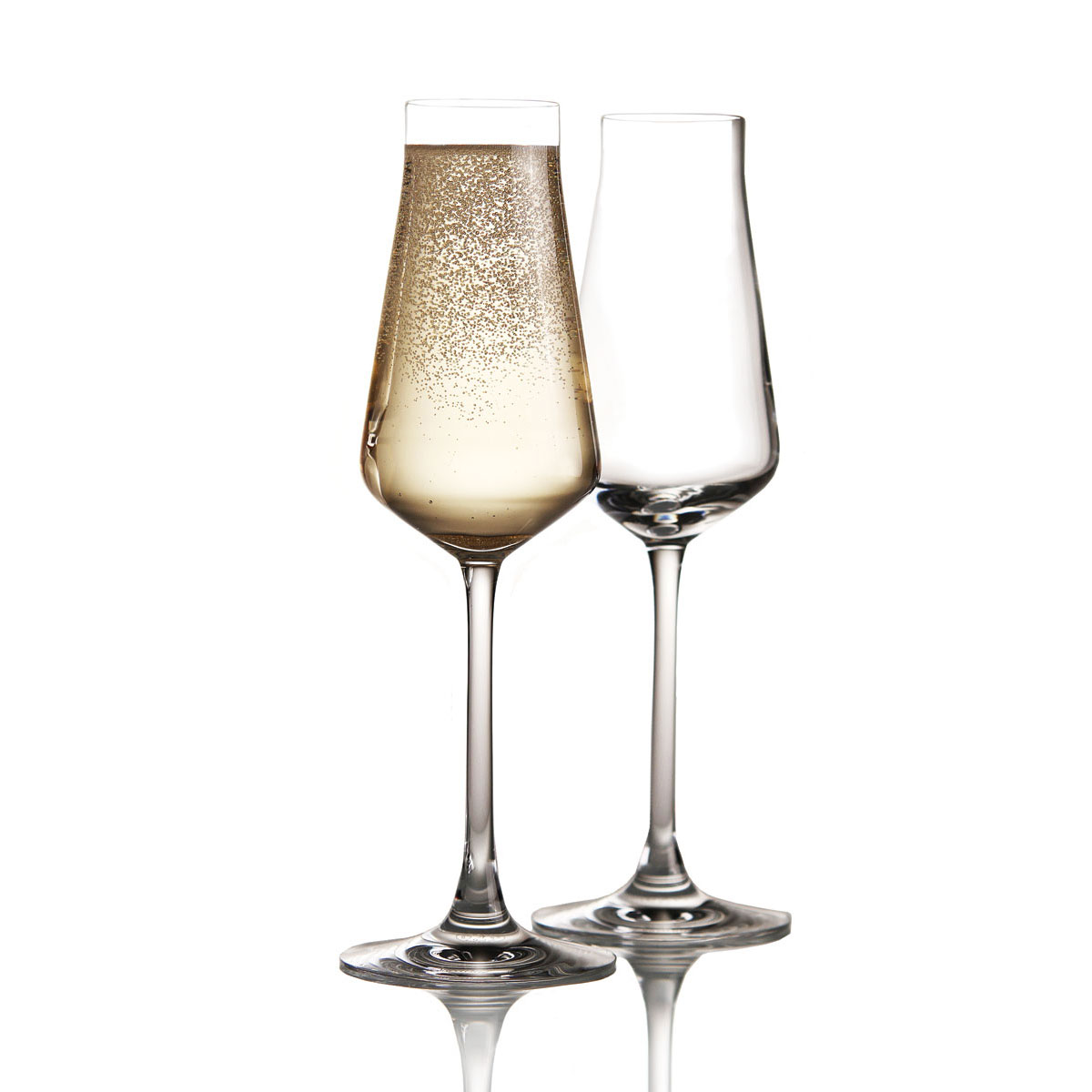 Chateau Baccarat Crystal, Degustation Champagne Crystal Flute, Pair